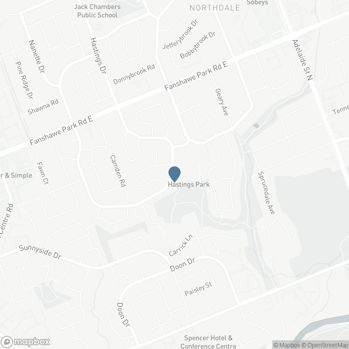 1426 HASTINGS DRIVE, London, Ontario N5X 1B1